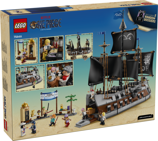 Lego Barco de la Marina de Garp 75646 ONE PIECE Netflix Edition