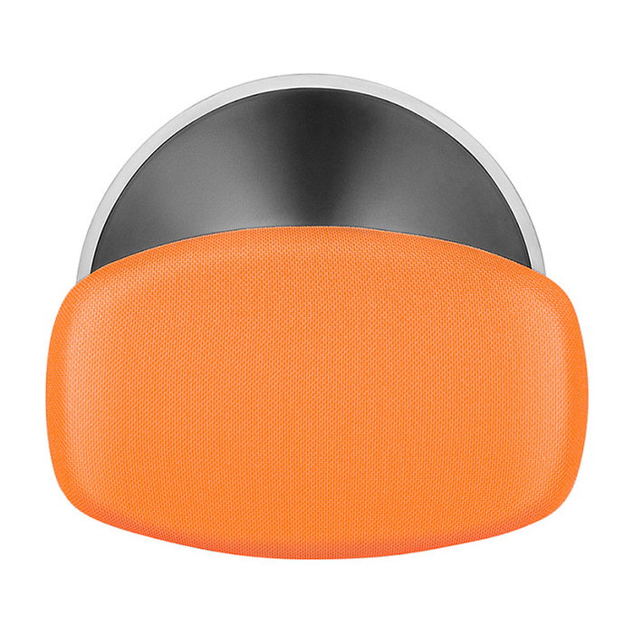 LogiLink Taburete Ergonómico con Altura Ajustable y Movimiento de Balanceo, Naranja