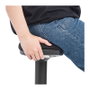 LogiLink Taburete Ergonómico con Altura Ajustable y Movimiento de Balanceo, Naranja
