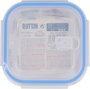 Quttin Fiambrera Cuadrada Hermética 1.1 L (Pack de 6 Unidades)