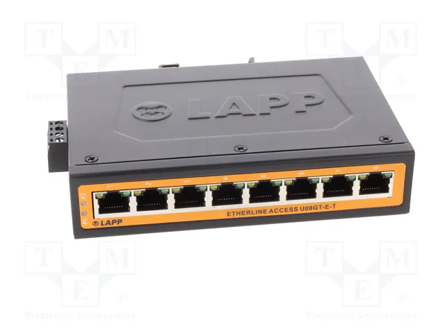 LAPP ETHERLINE ACCESS U Basic U08GT-E-T Switch Ethernet no administrado de 8 puertos