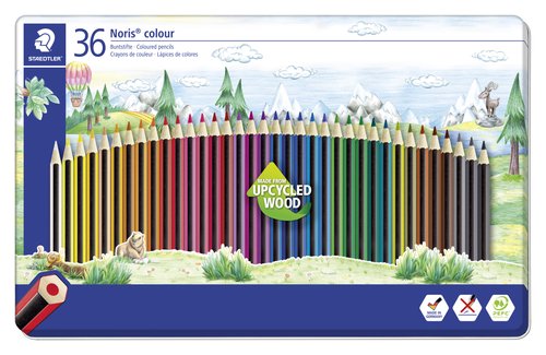 Lapices De Colores Staedtler 185 Noris Colour Wopex Estuche Metal De 36 Lapices De Colores Staedtler 185 Noris Colour Wopex Estuche Metal De 36