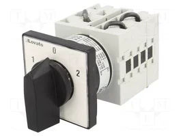 LOVATO ELECTRIC Conmutador de levas de dos velocidades 16A 1-0-2