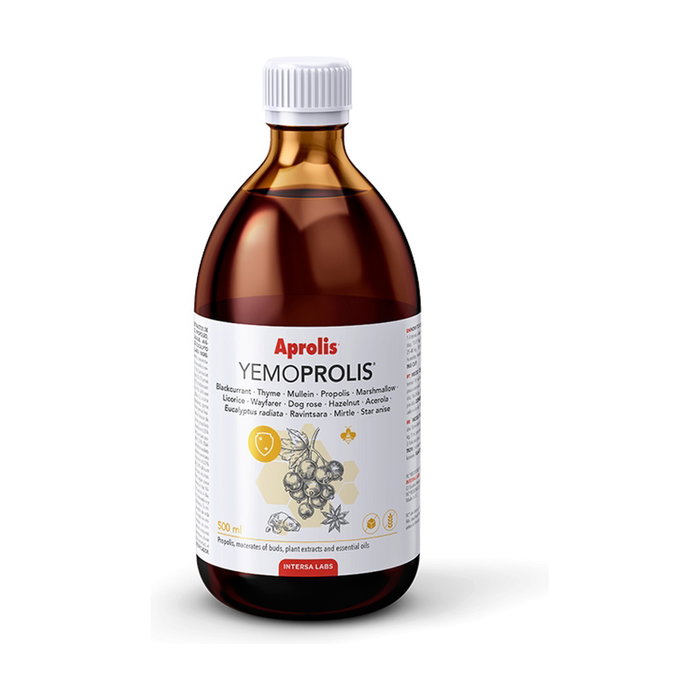 Intersa Aprolis Yemoprolis Gold Syrup 500 ml Intersa Aprolis Yemoprolis Gold Syrup 500 ml