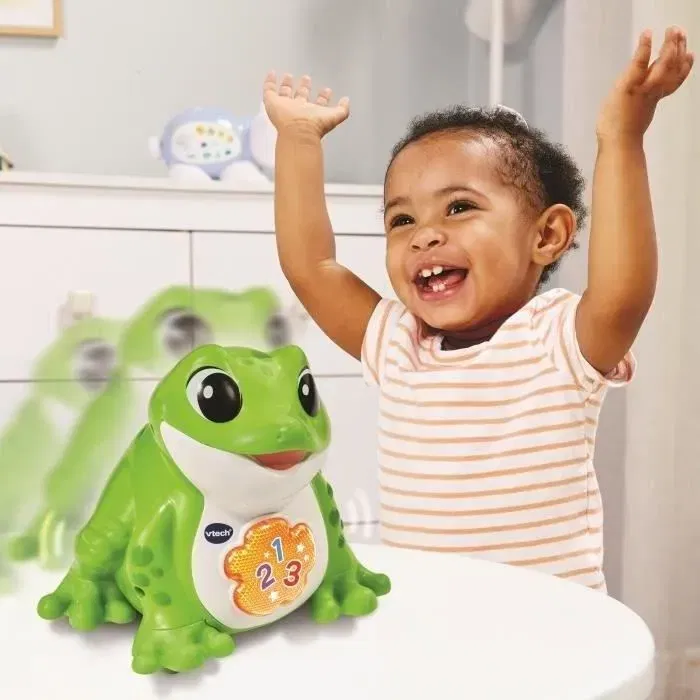 Vtech Baby VT80568205 Pop, Mi Rana Hop Hop Juguete Interactivo