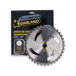 Garland Disco de Corte para Desbrozadora, 36 Dientes, Ø230 x 1,3 x 25,4 mm, Widia, Más de 30 c.c