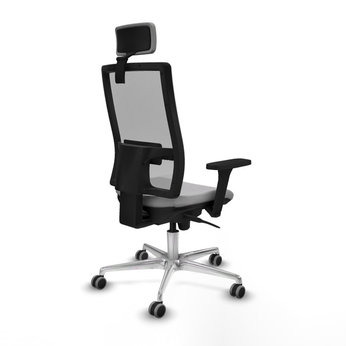 PIQUERAS Y CRESPO Silla de oficina Horna Gris con mecanismo Sincro PIQUERAS Y CRESPO Silla de oficina Horna Gris con mecanismo Sincro
