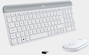 Logitech MK470 Combo Teclado Español y Ratón Inalámbrico Blanco