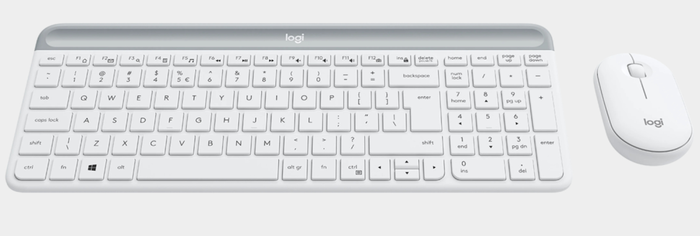 Logitech MK470 Combo Teclado Español y Ratón Inalámbrico Blanco Logitech MK470 Combo Teclado Español y Ratón Inalámbrico Blanco
