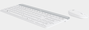 Logitech MK470 Combo Teclado Español y Ratón Inalámbrico Blanco