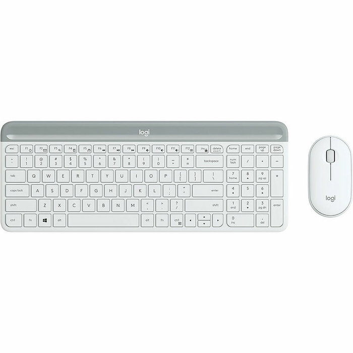 Logitech MK470 Combo Teclado Español y Ratón Inalámbrico Blanco Logitech MK470 Combo Teclado Español y Ratón Inalámbrico Blanco