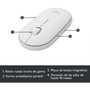 Logitech MK470 Combo Teclado Español y Ratón Inalámbrico Blanco