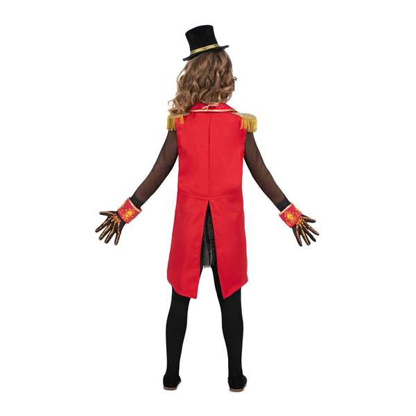 My Other Me Disfraz Jefa de Pista Siniestra con Tocado, Vestido, Abrigo, Puños, Guantes y Medias Talla 3-4 Años