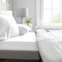 Home Linge Passion Sábana bajera ajustable HP71764 Blanca 140 x 190 cm + capó 30 cm