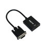 Approx Adaptador VGA a HDMI APPC25 Negro