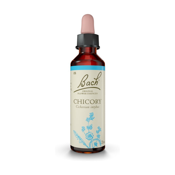 Bach Original Chicory/Achicoria Nº8 Gotas Florales 20ml - Remedio Natural Bach Original Chicory/Achicoria Nº8 Gotas Florales 20ml - Remedio Natural