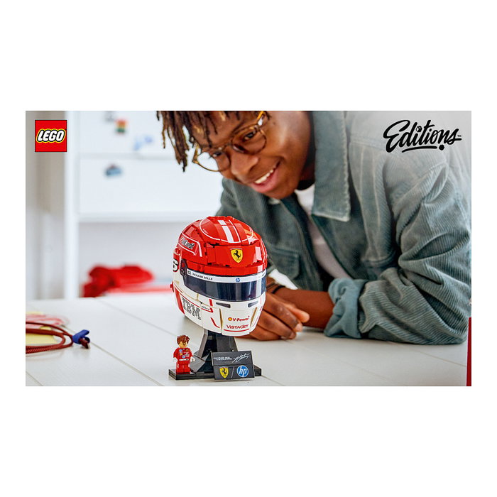LEGO Scuderia Ferrari HP Casco de Charles Leclerc 43014 LEGO Scuderia Ferrari HP Casco de Charles Leclerc 43014