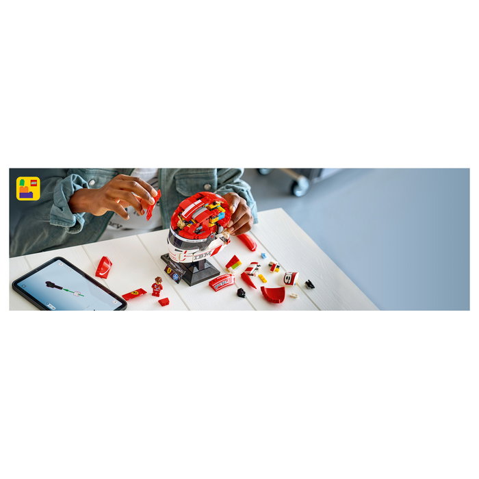 LEGO Scuderia Ferrari HP Casco de Charles Leclerc 43014 LEGO Scuderia Ferrari HP Casco de Charles Leclerc 43014