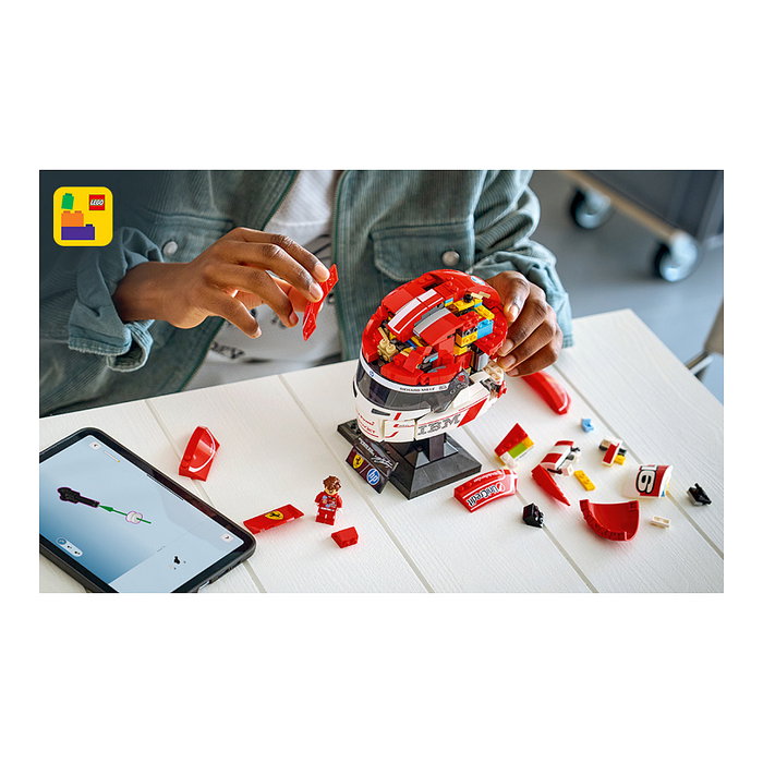 LEGO Scuderia Ferrari HP Casco de Charles Leclerc 43014 LEGO Scuderia Ferrari HP Casco de Charles Leclerc 43014