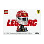 LEGO Scuderia Ferrari HP Casco de Charles Leclerc 43014, Juego de Construcción de 886 Piezas, para Mayores de 14 Años