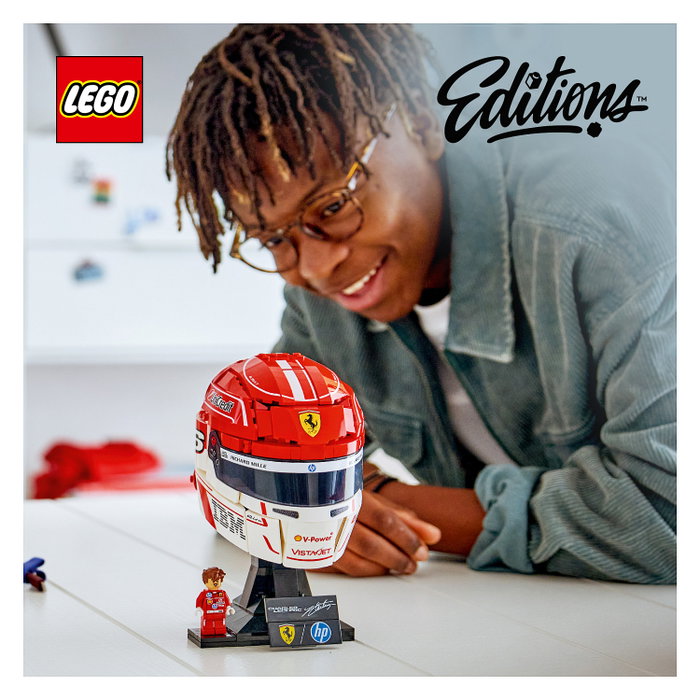 LEGO Scuderia Ferrari HP Casco de Charles Leclerc 43014 LEGO Scuderia Ferrari HP Casco de Charles Leclerc 43014