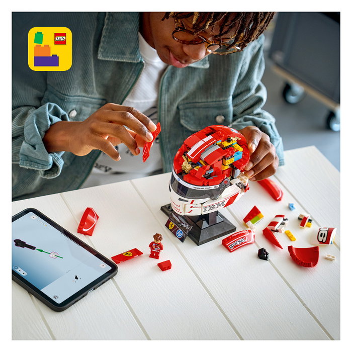 LEGO Scuderia Ferrari HP Casco de Charles Leclerc 43014 LEGO Scuderia Ferrari HP Casco de Charles Leclerc 43014