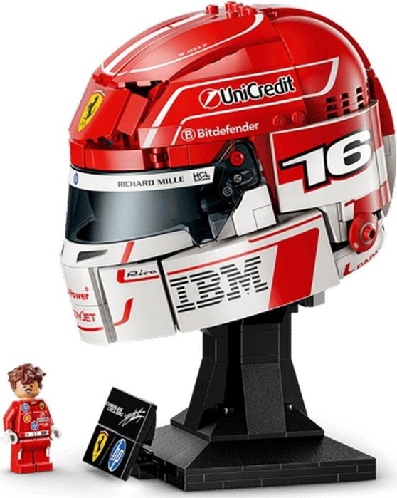 LEGO Scuderia Ferrari HP Casco de Charles Leclerc 43014 LEGO Scuderia Ferrari HP Casco de Charles Leclerc 43014