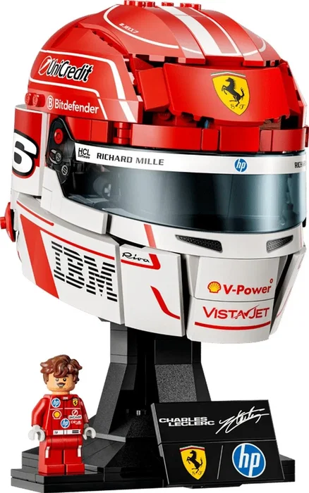 LEGO Scuderia Ferrari HP Casco de Charles Leclerc 43014 LEGO Scuderia Ferrari HP Casco de Charles Leclerc 43014