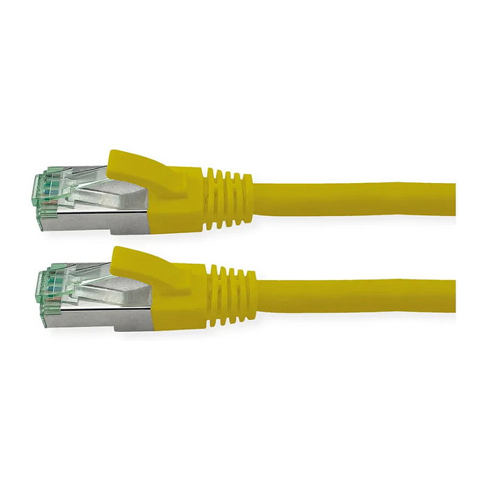 ROLINE Patchkabel Cat.6A S/FTP (PiMF) 2 m Amarillo ROLINE Patchkabel Cat.6A S/FTP (PiMF) 2 m Amarillo