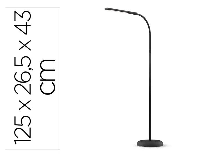 Maul Lámpara de escritorio LED 5W luz cálida negra Maul Lámpara de escritorio LED 5W luz cálida negra