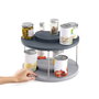 Joseph Joseph CupboardStore Organizador Giratorio de 2 Niveles Gris