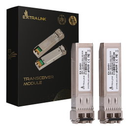 Extralink SFP+ 10G 2-Pack Multimodo 850nm 300m