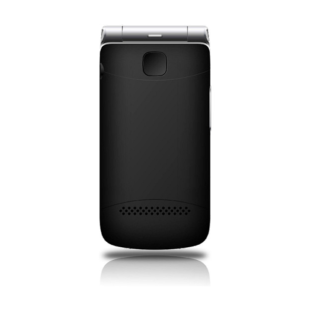 Bea-fon SL495 - Teléfono Móvil Básico Concha, Pantalla 2.4", Radio FM, Linterna, Batería 1000 mAh, Bluetooth, Color Negro y Plata