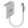 Lindy Convertidor Mini DisplayPort a DVI, Soporta hasta Full HD 1920x1200, Compacto, Plug and Play