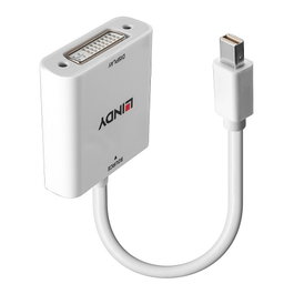 Lindy Convertidor Mini DisplayPort a DVI 38318, 0,18 m