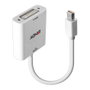 Lindy Conversor Mini DisplayPort a DVI 38318, 0,18 m