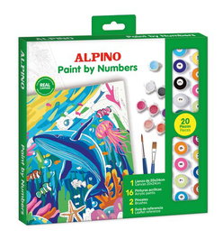 Alpino Pintura Acrílica Pinta por Números Ocean