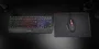 Mars Gaming MCP124 Pack Gaming: Teclado H-Mech, Ratón Óptico y Alfombrilla Negro