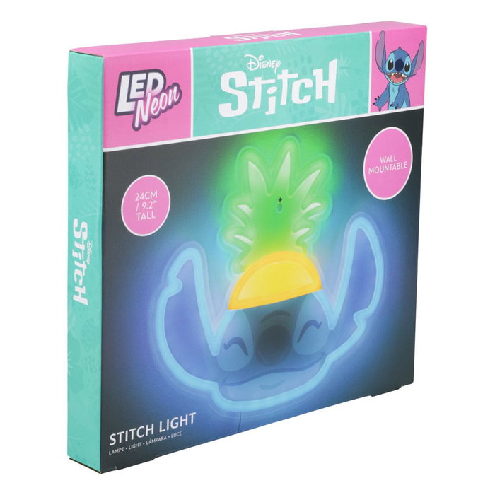 Lilo & Stitch Lámpara de pared LED Neon