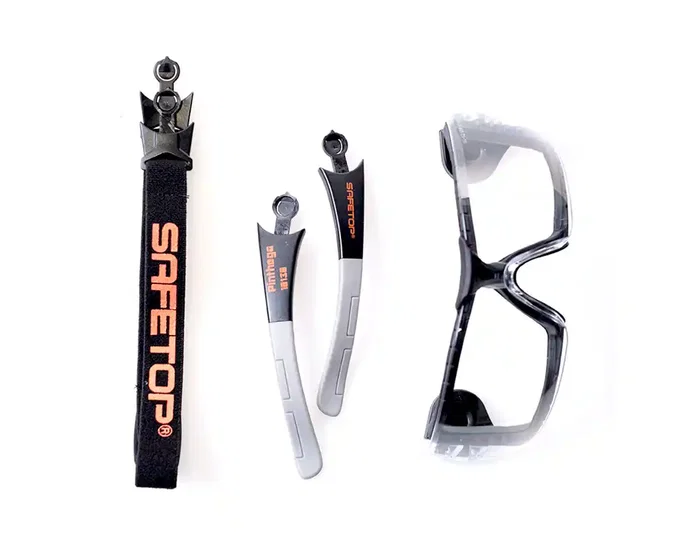 Safetop Gafas de Protección Pinthega 2 en 1 Ocular Claro con Banda Interior