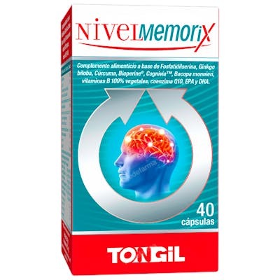 Tongil Nivelmemorix 40 cápsulas Tongil Nivelmemorix 40 cápsulas