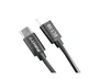 Eightt ECT-5B Cable USB-C a USB-C de 1 Metro, Macho Derecho a Macho Derecho, Color Negro - 1 Pieza