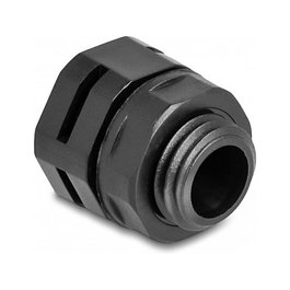 DeLOCK Tapón de Ventilación M12 Negro (2 Piezas)