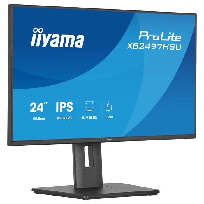 iiyama ProLite XB2497HSU-B1 Monitor Gaming 23.8" Full HD IPS 120Hz 4ms AMD FreeSync HDMI DisplayPort USB Altavoces Negro iiyama ProLite XB2497HSU-B1 Monitor Gaming 23.8" Full HD IPS 120Hz 4ms AMD FreeSync HDMI DisplayPort USB Altavoces Negro
