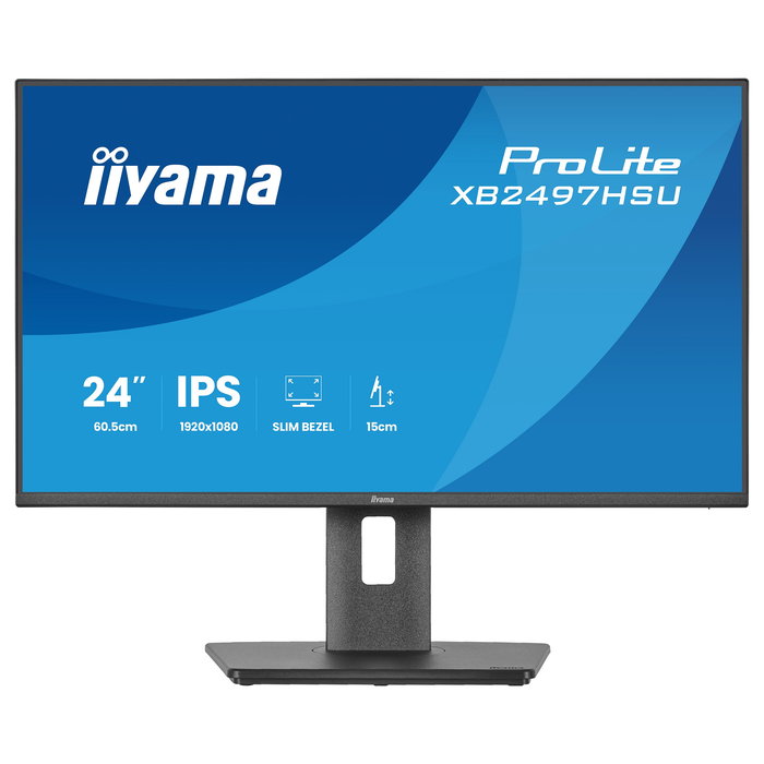 iiyama ProLite XB2497HSU-B1 Monitor Gaming 23.8" Full HD IPS 120Hz 4ms AMD FreeSync HDMI DisplayPort USB Altavoces Negro iiyama ProLite XB2497HSU-B1 Monitor Gaming 23.8" Full HD IPS 120Hz 4ms AMD FreeSync HDMI DisplayPort USB Altavoces Negro
