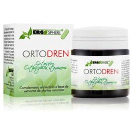 ERGONAT Ortosifon Ortodren 45Cap. Complemento Alimenticio para Favorecer la Eliminación Renal