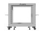 Lanberg Open Rack 9U 600x600-1100 regulado gris