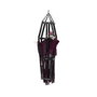 Atosa Figura Esqueleto Enjaulado Decoración Halloween 40 x 13 cm