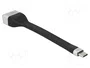 DeLOCK Adaptador de cable flexible FPC USB Tipo C a VGA (DP Alt Mode) 13 cm