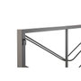 DKD Home Decor Botellero de Metal Negro para Pared, 16 Botellas